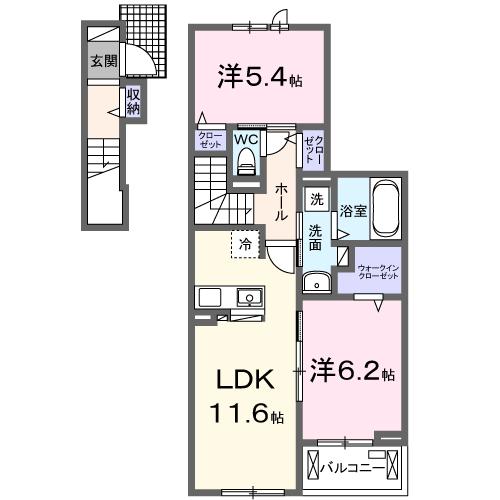 ローレル（Ｌａｕｒｅｌ）の間取り