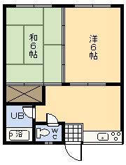 KYOWAコーポの間取り写真