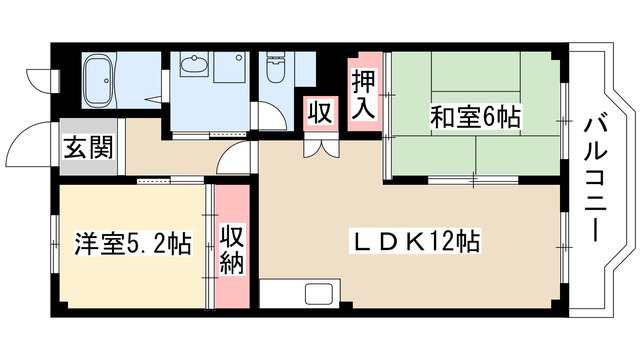 アメニティハウスの間取り