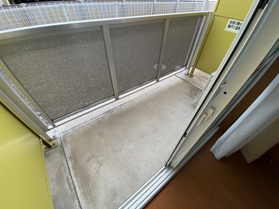 バルコニー　※別部屋の写真です