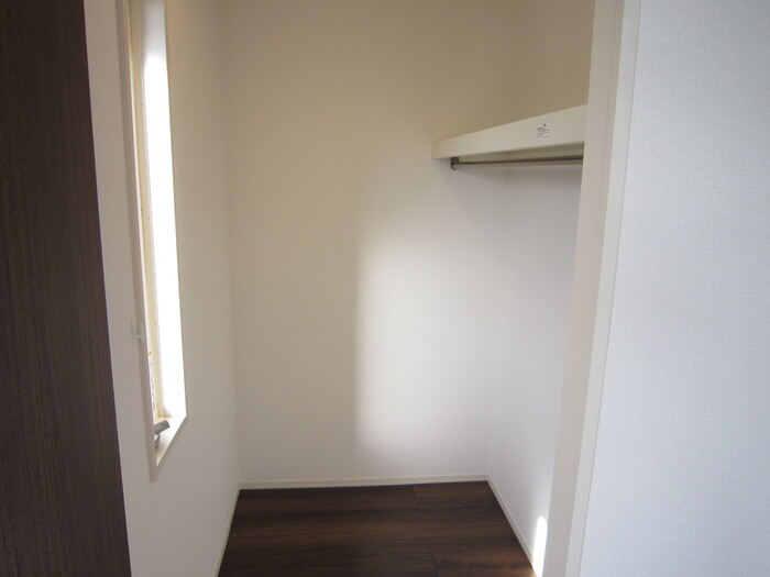 収納　大きなスペースがあり、収納には困りません