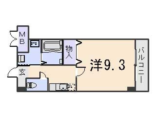 ワイズコート御陵の間取り