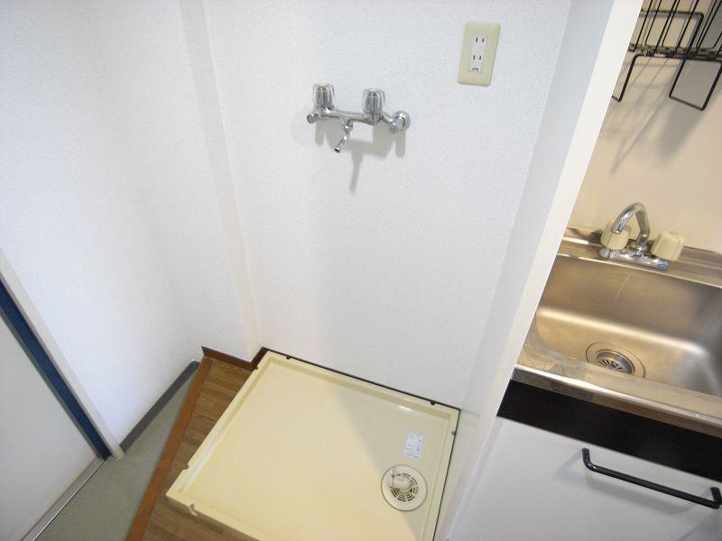 洗面設備　洗濯置場