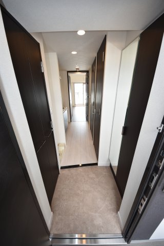 玄関　落ち着いた玄関です