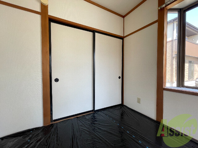 収納　クローゼット。荷物がたくさんあっても問題ないですね。