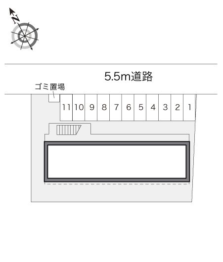 駐車場　間取図