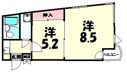 ビハーラ三谷の間取り