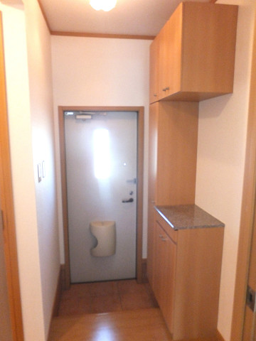 玄関　上下段シューズボックス