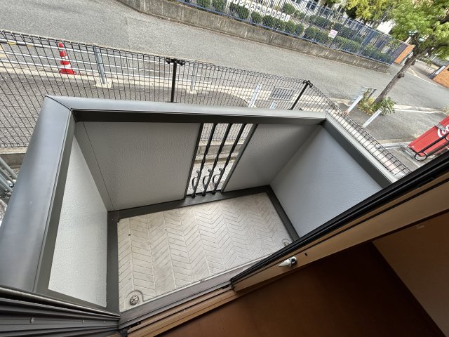 バルコニー　広々としたバルコニーです
