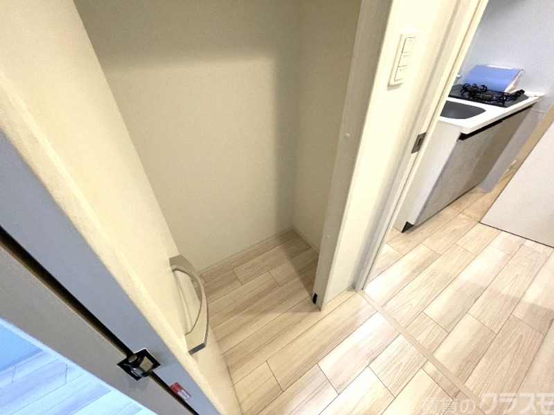 収納　収納もきちんと確保です。