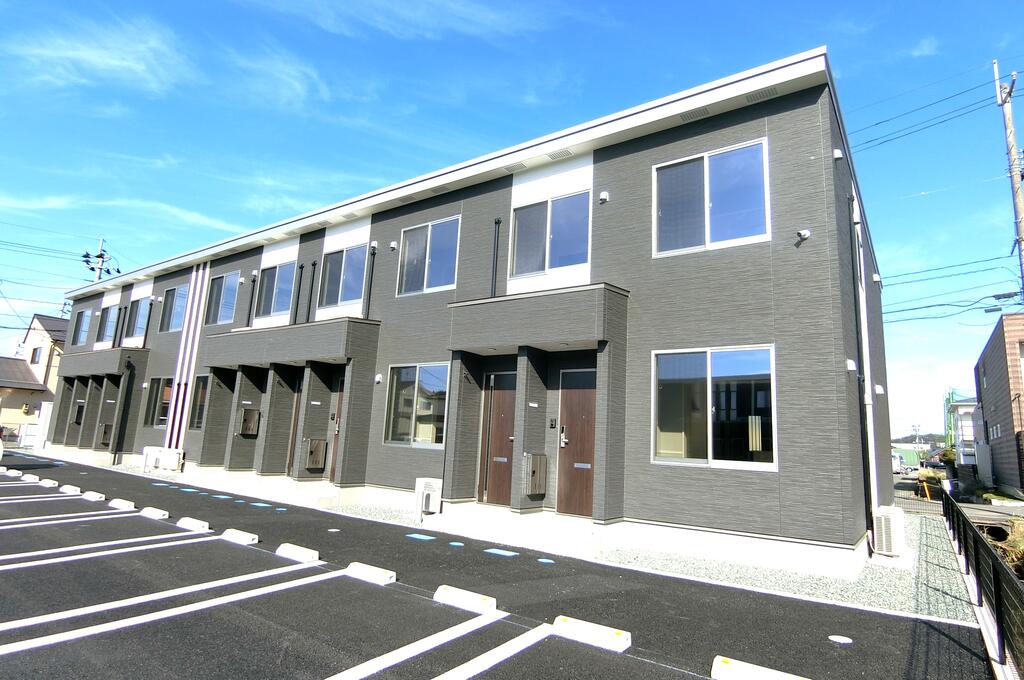 建物外観　外観デザインが実物と異なります。