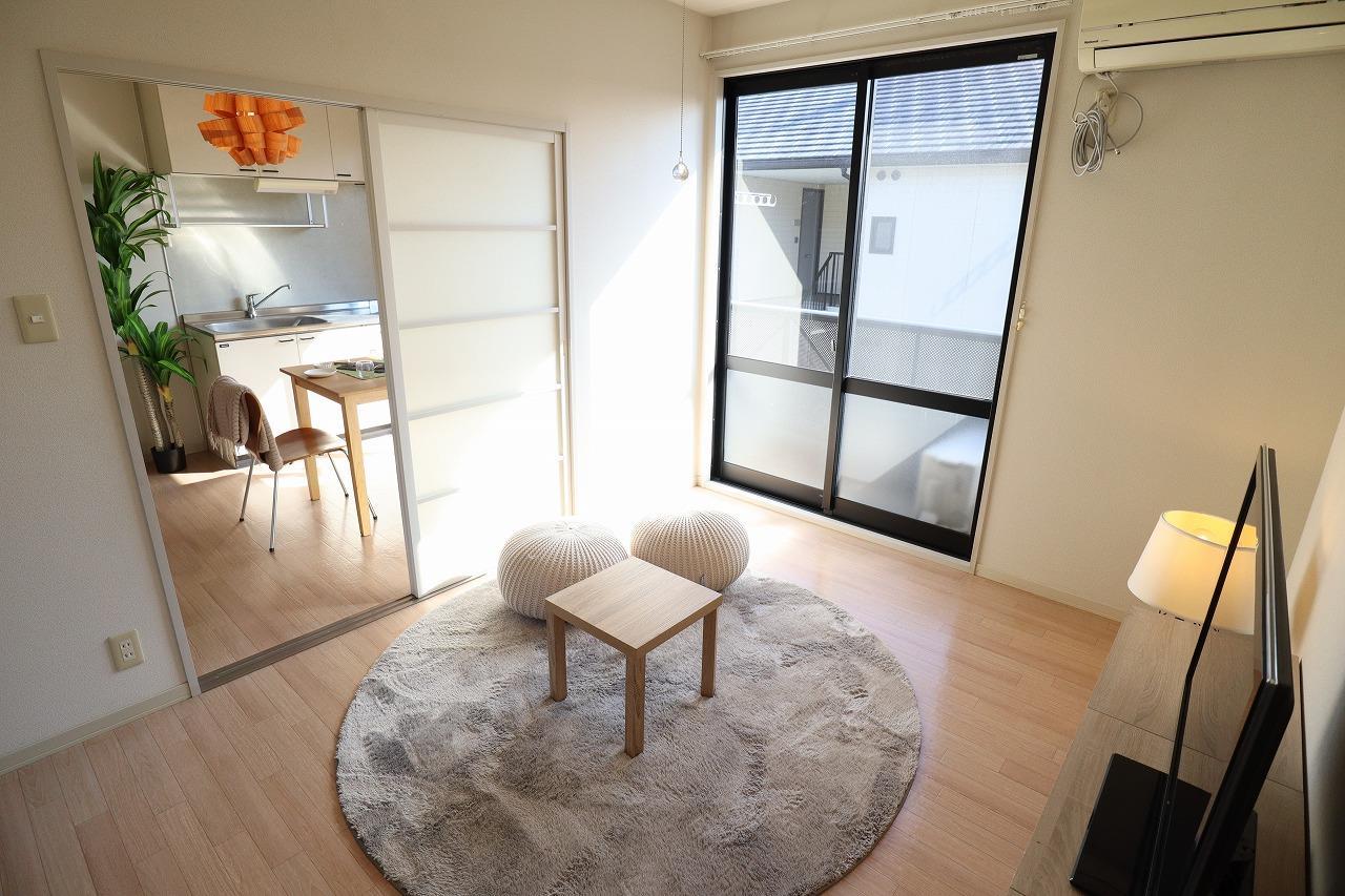 庭　退去予定の為、他のお部屋の写真を使用しております。