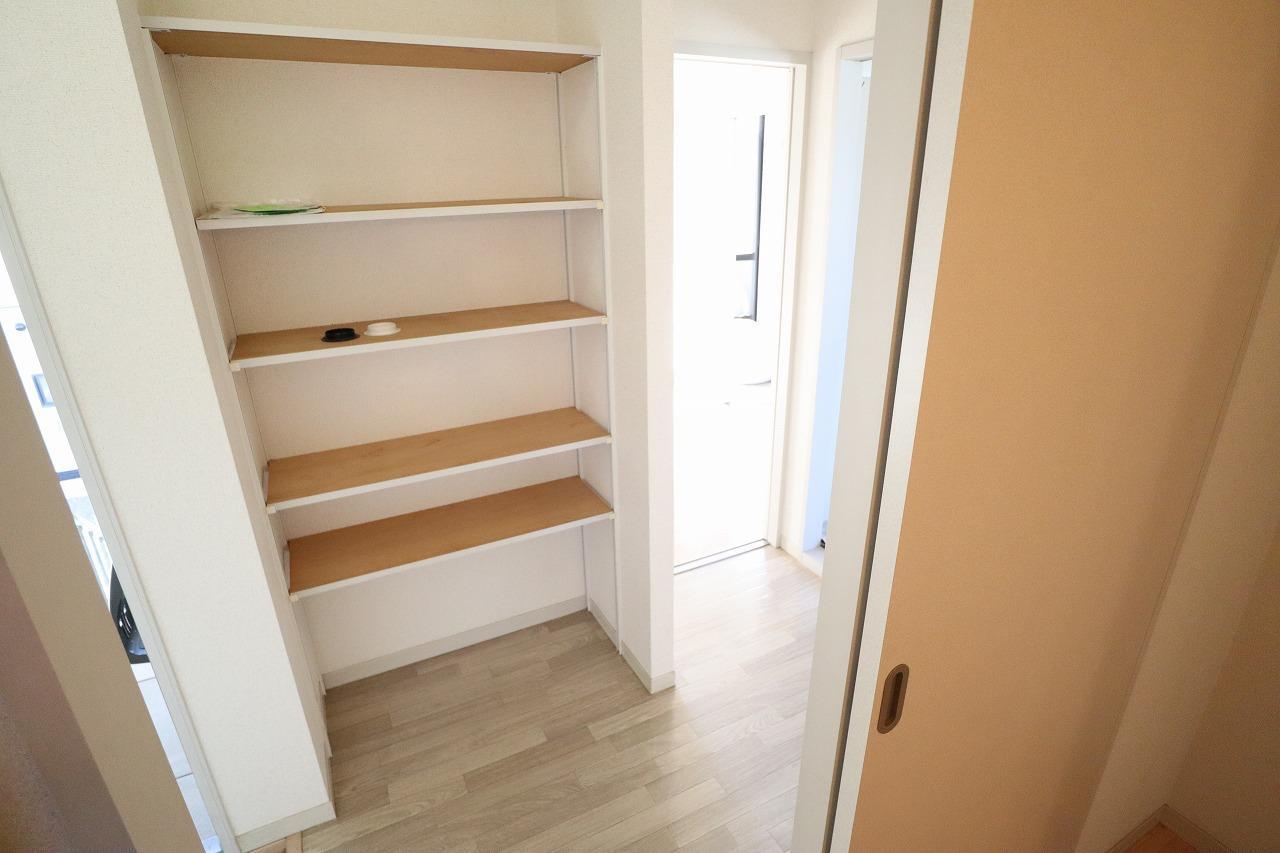 収納　退去予定の為、他のお部屋の写真を使用しております。