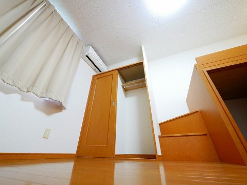 収納　大きなスペースがあり、収納には困りません