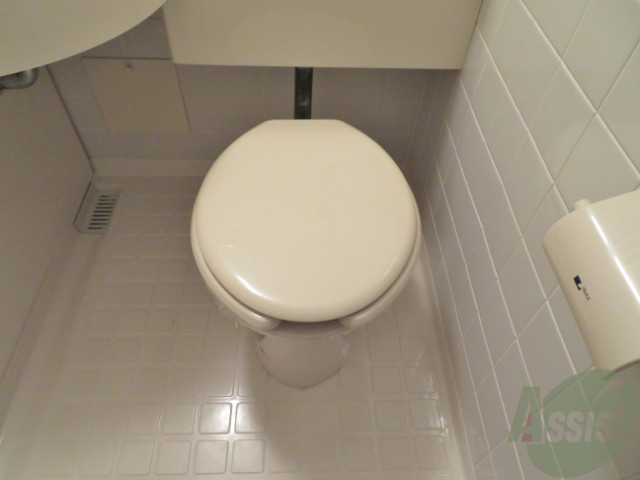 トイレ　トイレはお風呂と一緒です。お風呂のついでに掃除もできます。