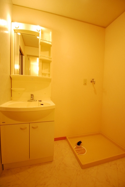 洗面設備　２０２　洗面台・室内洗濯機置き場