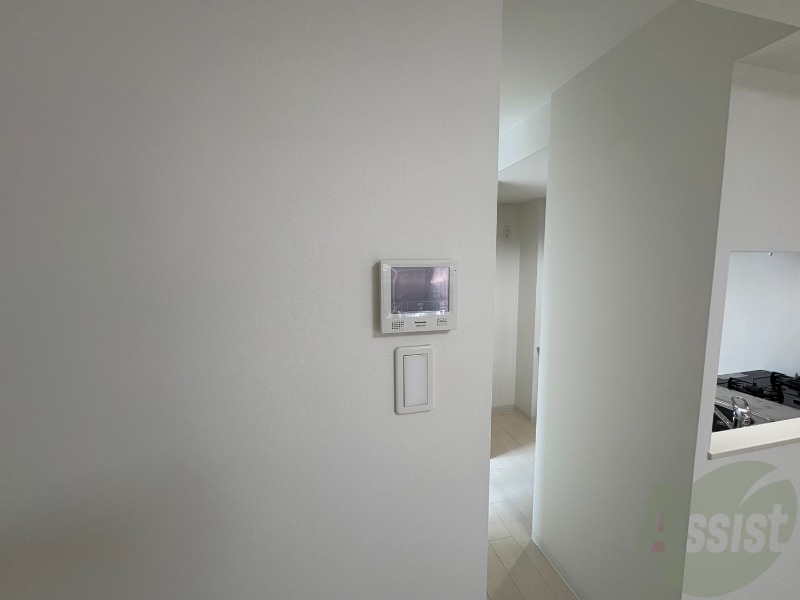 セキュリティ　インターホンで来客確認ができます。安心ですね。