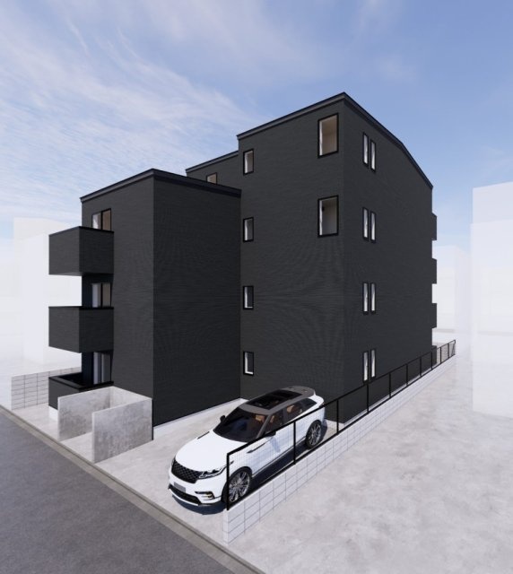 駐車場　完成パース