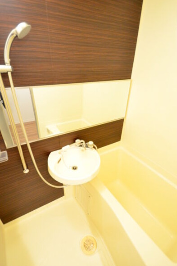 バス・シャワールーム　落ち着いた空間のお風呂です