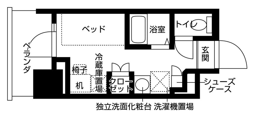 都営三田線 板橋本町駅 徒歩10分 11階建 築7年の間取り写真