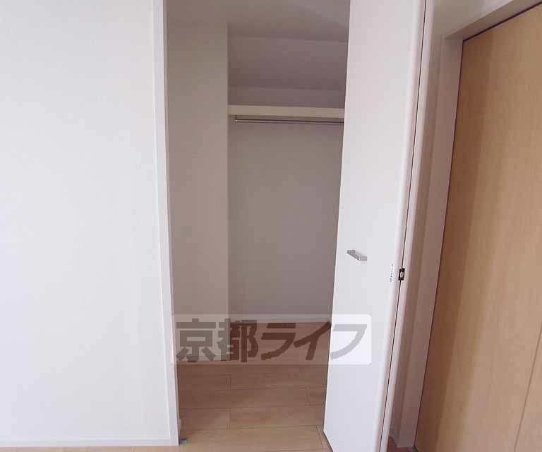 収納　申し分のないウォークインクローゼット