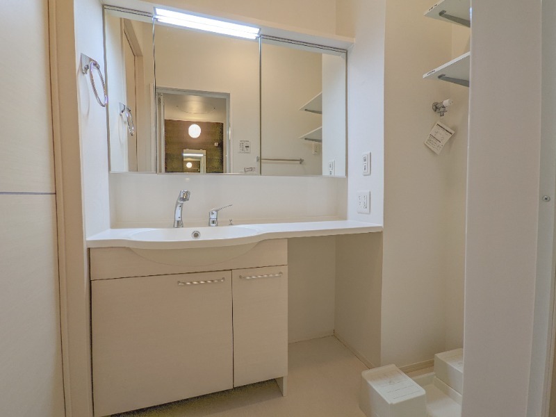 洗面設備　図面と現状に相違がある場合には現状を優先