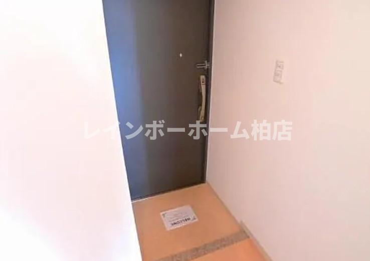 玄関　収納もある玄関です