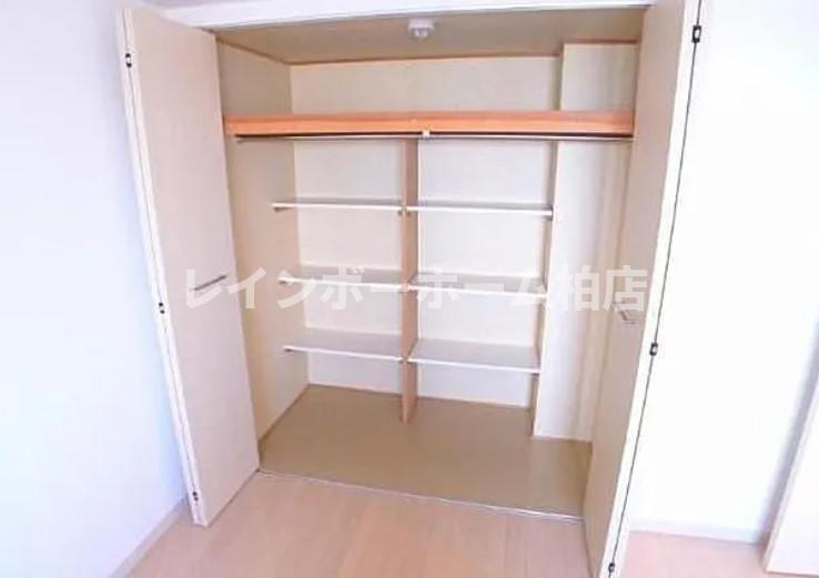 収納　収納があります