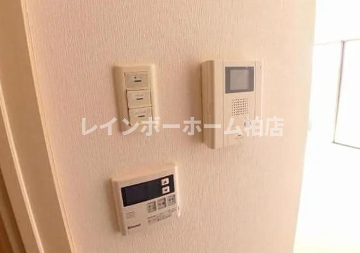 その他設備　給湯パネルです