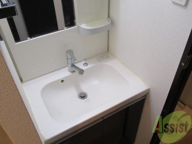 洗面設備　洗面台も独立