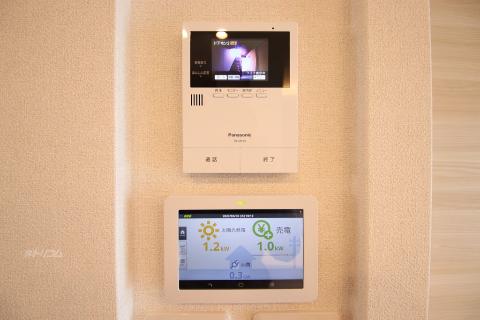 セキュリティ　売電メーター