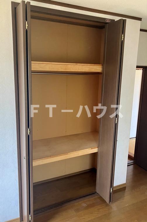 収納　十分な収納スペースがあります