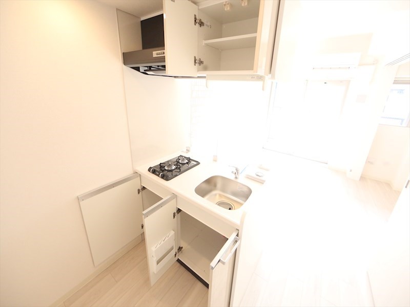 キッチン　カウンターキッチン（ガス2口コンロ付）　同仕様写真