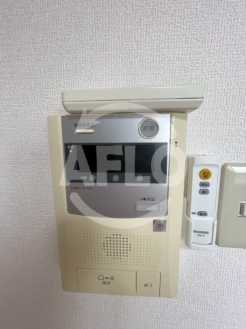 セキュリティ　ロイヤル天王寺南　モニター付きインターホン