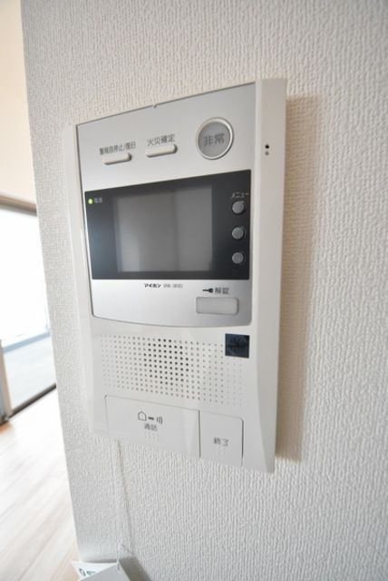 セキュリティ　TVモニターホン付き