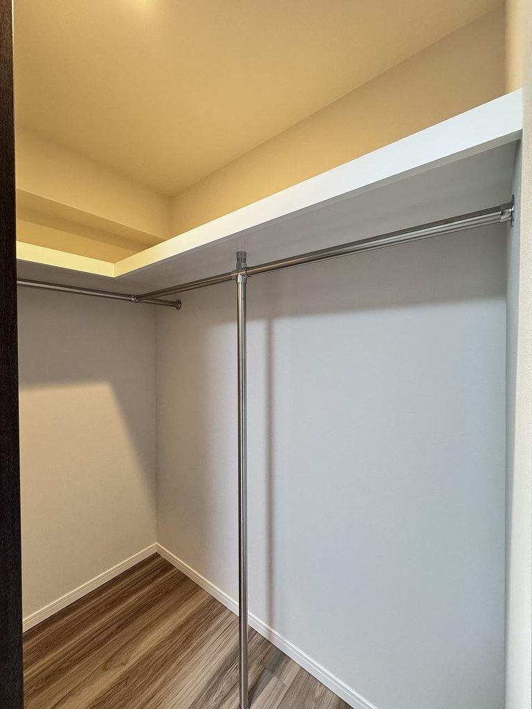 収納　洋室(1)のウォークインクローゼット