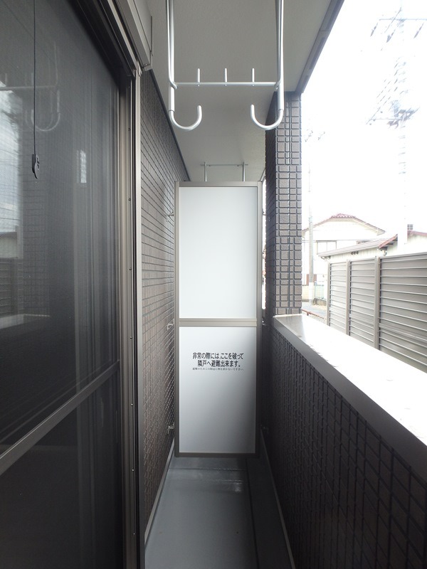 バルコニー　図面と現状に相違がある場合には現状を優先