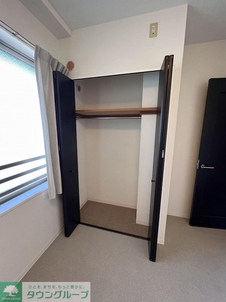 収納　カーテンは賃貸の対象ではありません