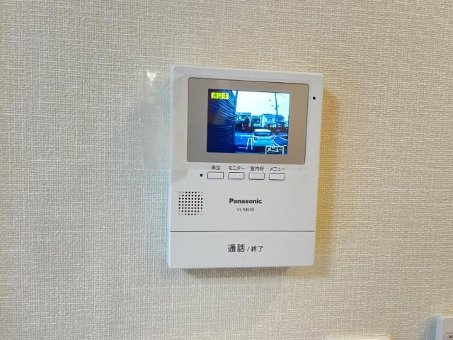 セキュリティ　カメラ付インターホン（イメージ）