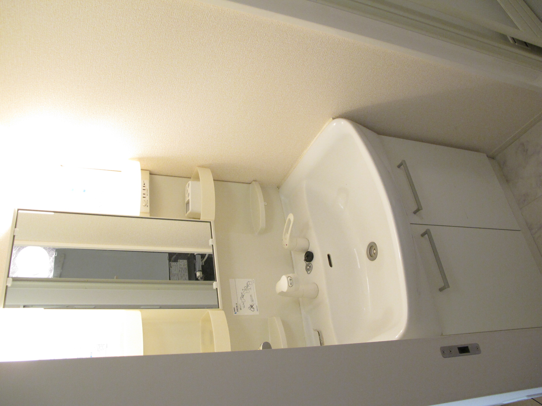 洗面設備　※他の部屋のお写真です