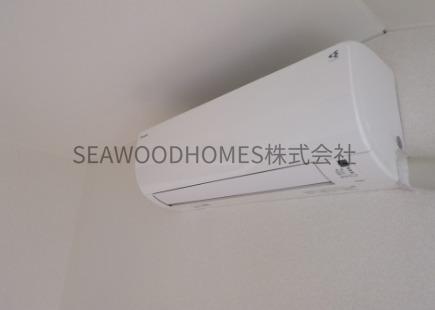 その他設備　エアコン標準装備。一年中快適な室温で過ごせる。