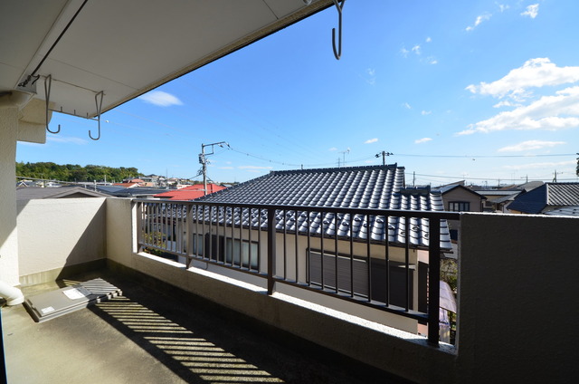 バルコニー　★陽のあたる、明るいバルコニー★