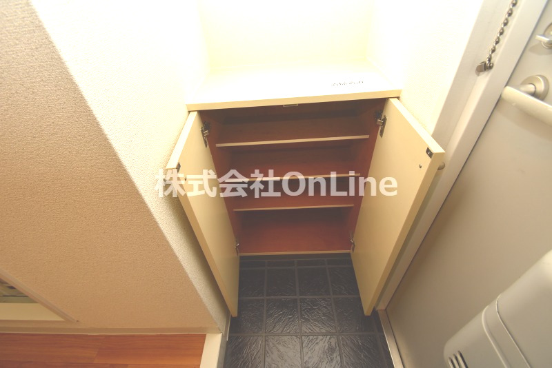 収納　ちょっとした収納スペースも充実しています