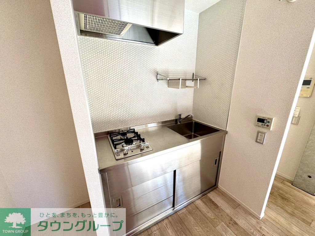 キッチン　2口ガスコンロ