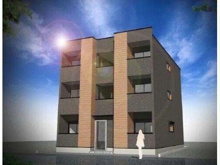 建物外観　完成模型図