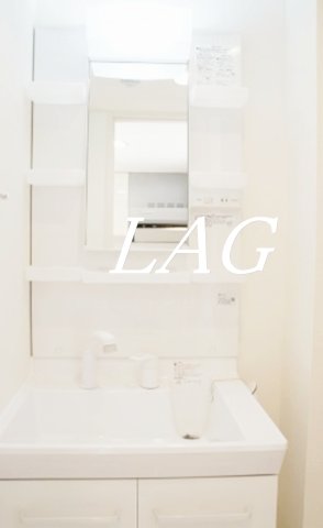 洗面設備　洗面台です。