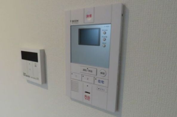 セキュリティ　同シリーズ物件のモデルルームになります※現況優先