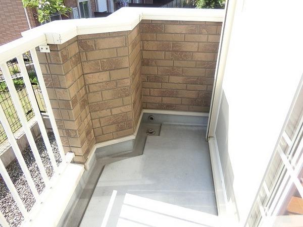 バルコニー　広々ベランダ！