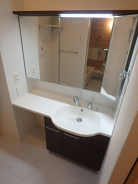 洗面設備　この洗面スペース。。魅力的