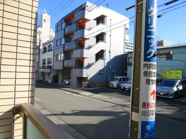 眺望　バルコニーからの眺望です。